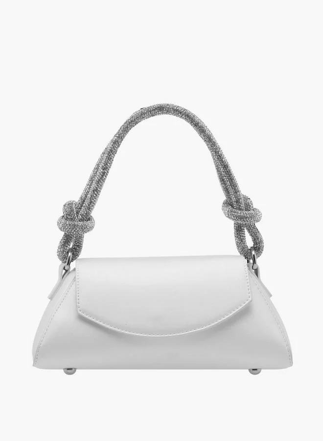 Flora Bella By Shoexpress Solid Shoulder Bag With Flap Closure Ramadan Collections